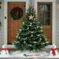 thumbnail image 6 of 12PCS Lime Green Christmas Ornaments DIY Balls, Plastic Hanging Balls Decor for Christmas Tree Xmas Home Holiday Party Decor, 6 of 7