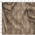 thumbnail image 4 of Soimoi Animal Skin Print,Cotton Poplin, Sewing Fabric Sold by The Yard 42 Inch Wide,Sewing Craft Quilting/Quilt Making Fabric, Brown, 4 of 6