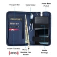 thumbnail image 4 of Phone Charging Passport Holder – Fast Charging Power Bank, RFID Blocking Travel Wallet, 13 Variations, Travel Accessories, 4 of 5