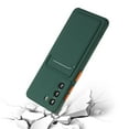 thumbnail image 4 of for Samsung Galaxy S24 Plus Case with Credit Card Holder Slot TPU Soft Silicone Scratch-Resistant Slim Wallet Case Protective Phone Cover for Samsung Galaxy S24 Plus, Darkgreen, 4 of 6