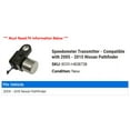 thumbnail image 2 of Speedometer Transmitter - Compatible with 2005 - 2015 Nissan Pathfinder 2006 2007 2008 2009 2010 2011 2012 2013 2014, 2 of 2