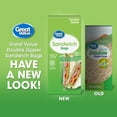thumbnail image 2 of Great Value Double Zipper Sandwich Bags, 100 Count, 2 of 10