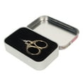 thumbnail image 2 of Sewing Mini Scissors, Mini Retro Pocket Scissors Prevent Slip Elegant  for Embroidery, 2 of 8