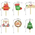 thumbnail image 2 of 6 toppers de pastel de Navidad para toppers de pastel de Navidad, toppers de pastel de Navidad, toppers de botella de acrílico grandes para toppers de pastel de Navidad, 2 of 5