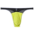 thumbnail image 2 of TANBOM Men Comfortable Briefs Soft Bulge Pouch Breathable Underpants Yellow L, 2 of 6