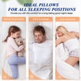 thumbnail image 5 of Almohadas de cama MZOIMZO Supportive Firm para dormir tamaño king, 5 of 5
