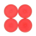 thumbnail image 3 of Wisremt Air Hockey Pucks, 8pcs/set, Red, High-Quality Plastic Accessories, 3 of 5