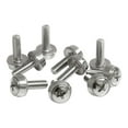 thumbnail image 1 of StarTech.com M5 x 12 mm - Vis - Lot de 100 - Vis de Montage M5 pour Rack de Serveur et Armoire (CABSCREWSM5) - Trousse de Vis (Lot de 100) - pour P/N : RACK-18U-20-WALL-OA, RACK-21U-20-WALL-OA, RACK-24U-20-WALL-OA, RK12OD2, RK3236BKF, 1 of 2