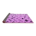 thumbnail image 2 of Ahgly Company Indoor Rectangle Solid Purple Modern Area Rugs, 2' x 3', 2 of 4