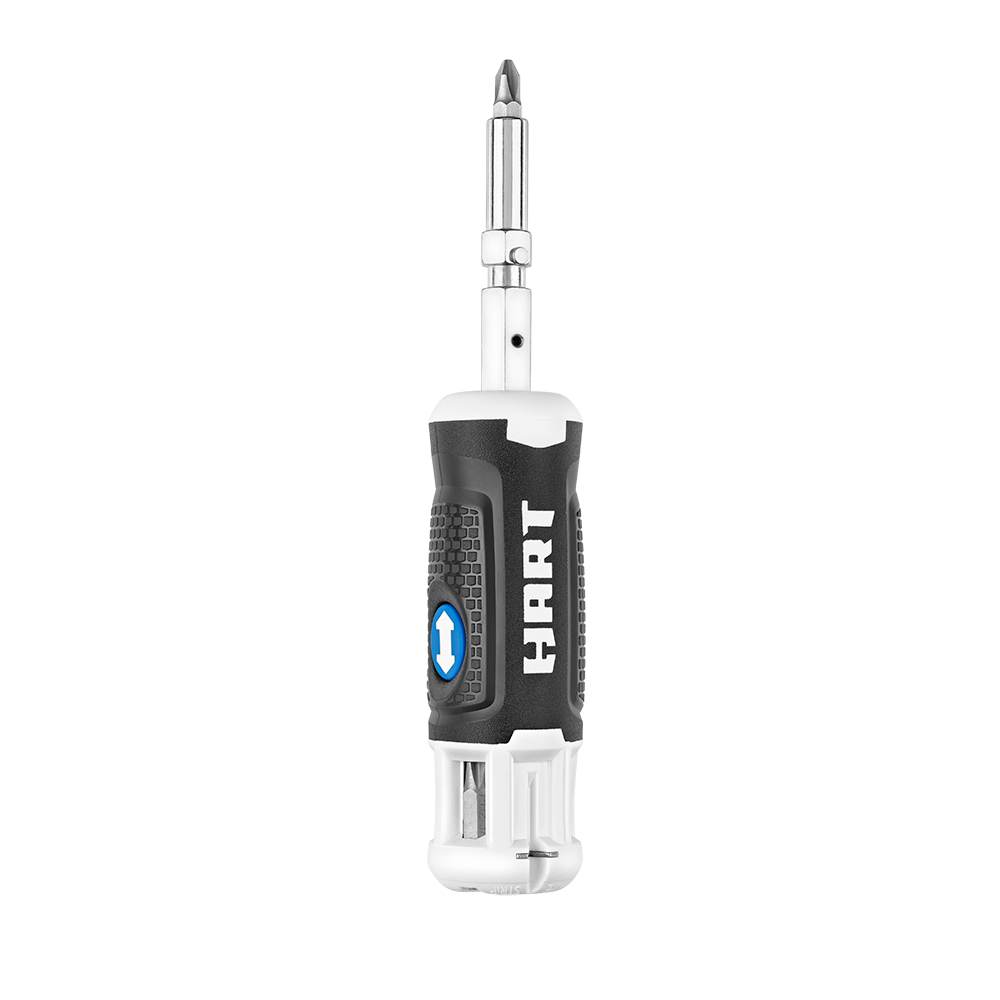 HART 15-in-1 Quick-Change Screwdriver, Wire Stripper and Wire Bender.