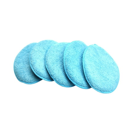 Tahtuvzn Auto Parts 5inch Car Polishing and Waxing Sponge Block Microfiber Cleaning Block Home Gift