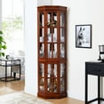 thumbnail image 2 of 3 Adjustable Shelves & Lighting / Customizable Corner Display, 2 of 3