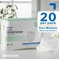 thumbnail image 3 of McKesson Ultra Underwear, Incontinence, Heavy Absorbency, Medium, 80 Ct, 3 of 12