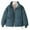 Blue, variant on MuZeFu Winter Jacket Women Loose Winter Coat Women's Loose Casual Standing Collar Thickened Warm Short Bread Jacket