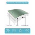thumbnail image 5 of Quilts Full Size, Sage Green Khaki Ombre Soft Comforter Bedding Set for Bed, Modern Abstract Art Gradient Lightweight Quilted Bedspread with Pillow Cover(2 Pieces) for All Season, 78x90 Inch, 5 of 6
