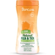 TropiClean Natural Flea & Tick Carpet Powder, 11 Oz