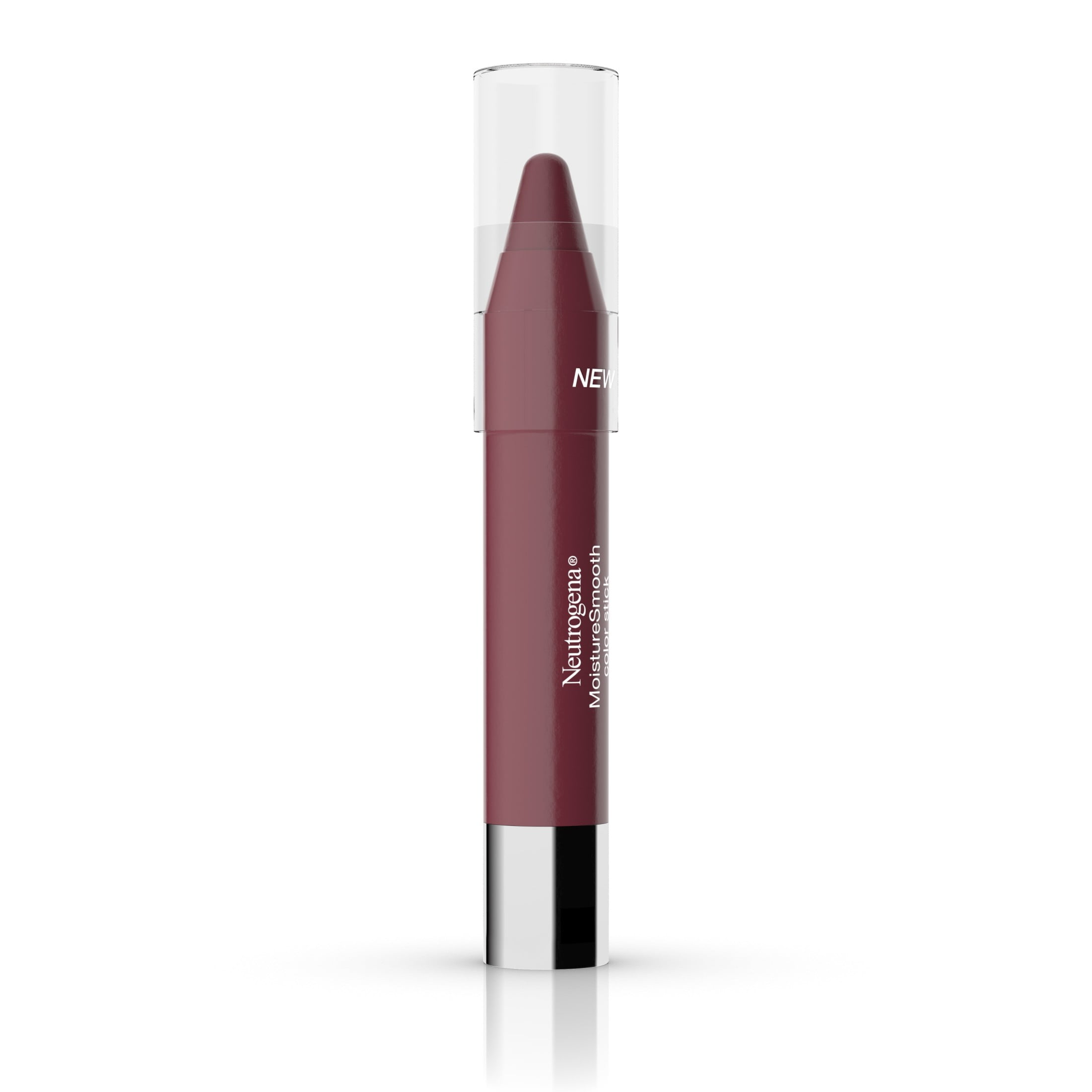 (2 pack) Neutrogena MoistureSmooth Color Stick, 80 Rich Raisin,.011 oz