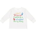 thumbnail image 3 of Inktastic Civil engineer like Daddy Boys or Girls Long Sleeve Toddler T-Shirt, 3 of 5