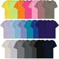 thumbnail image 2 of SOCKS’NBULK Mens Cotton Crew Neck Short Sleeve T-Shirts Mix Colors Bulk Pack Value Deal (60 Pack Mix, XX-Large), 2 of 5