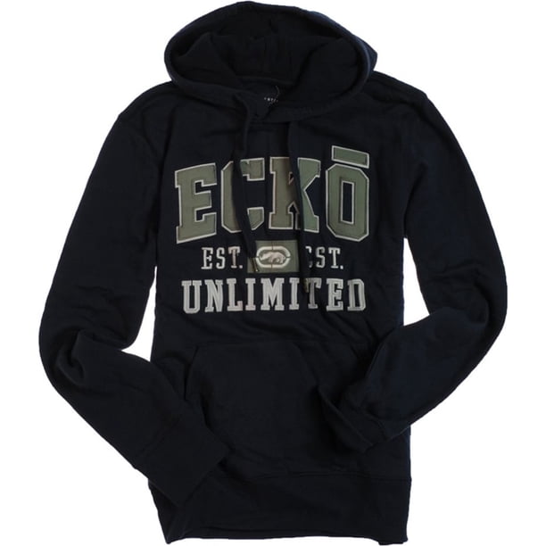 Ecko Unltd. Sudadera con capucha Popover para hombre, azul, extragrande
