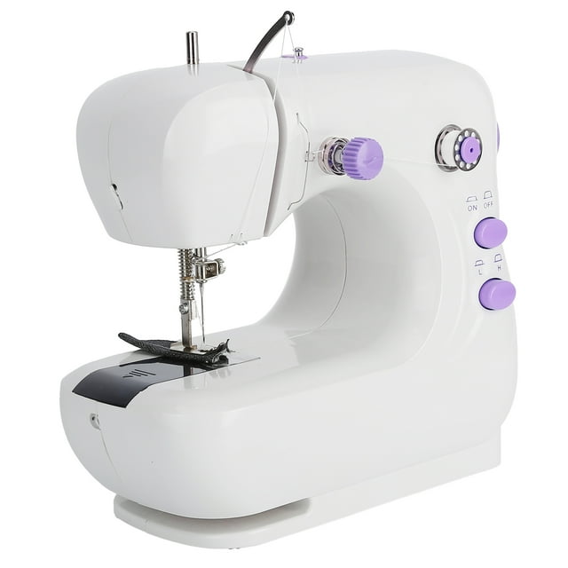 Machine à Coudre Électrique Portable avec Éclairage et Coupe-Fil pour Usage Domestique