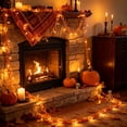 thumbnail image 4 of Cadancy Halloween String Lights Chain Link LED Garland Indoor Outdoor Decor, Spooky Ambient Lighting Haunteds House Party Setup, Battery Operated Festive Decoration for Yard Porch Garden, 4 of 6