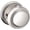 Silver, variant on Baldwin 5068033PRIV 5068 Privacy Door Knob Set - Brass