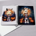 thumbnail image 4 of Happy Halloween Vampire Cavalier King Charles Spaniel BOO with Pumpkins Fun and Spooky Spiral Bound Journal Dog Lover Gifts 5x7in Spiral Notebook - 00018, 4 of 5