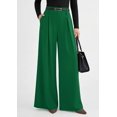 thumbnail image 2 of PRETTYGARDEN Womens Fall Wide Leg Trousers High Elastic Waist Loose Pleated Long Flowy Palazzo Work Pants with Pockets, 2 of 6