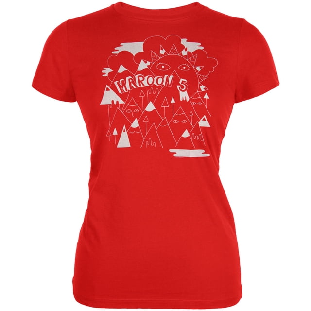 Maroon 5 - Mountains Juniors T-Shirt - Medium