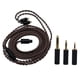 thumbnail image 2 of Cable para auriculares de 8 núcleos, fácil de usar, de cobre de alto rendimiento para IE200, 600 y 300 Negro, 2 of 6