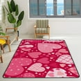 thumbnail image 2 of GZHJMY Soft Rug Large Area Rugs, Valentine's Day Love Hearts Comfortable Indoor Carpet, Baby Play Mat for Living Room Bedroom Nursery Decor Floor Mat 72x48inch Carpet Runner, 2 of 6