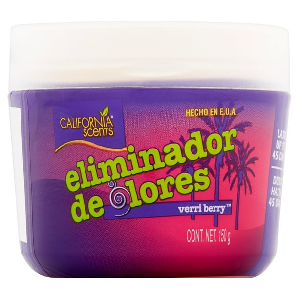 California Scents ELM12302 Car Air Freshener, Odor Eliminator, Verri