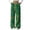 Dark Green#280802GG, variant on Hearthz Flannel Pajama Pants Women Ghost Jack-O Bat Print Plush Pajama Pants Women Drawstring Elastic Waist Wide Leg Women's Pajama Pants