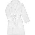 White Classic Luxury Spa Terry Bathrobe Men & Women, 100 Cotton