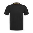 thumbnail image 2 of Mens Short Sleeve Utility T-Shirts with Hook and Loop Patch Pique Mesh Quick Dry Outdoor Workout Shirts Breathable Crewneck Athletic Tops for Hiking Camping, 2 of 10