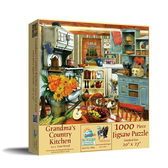 Grandma's Country Kitchen Jigsaw Puzzle