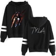 thumbnail image 3 of Tyla Scratch Pullover Hoodies Drawstring Bagless Parallel Bars Sweatshirt Men/Women Nw Fans Fashion Pullover, 3 of 4