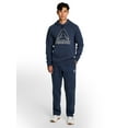 thumbnail image 6 of Reebok Men's & Big Men's Game Day Fleece Relaxed Fit Sweatpants, Sizes XS-5XL, 6 of 6