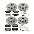 thumbnail image 3 of Power Stop Front and Rear Stock Replacement Brake Pad and Rotor Kit KOE4521, 3 of 8