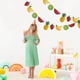 thumbnail image 4 of 2 banderines con purpurina para fiesta temática de frutas de verano, ideales para baby shower, cumpleaños, fiestas, sandía, plátano, kiwi y piña, con forma de guirnalda, banderines colgantes para fi, 4 of 5