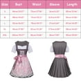 thumbnail image 2 of TAIAOJING Dirndl Dresses Women Traditional German Oktoberfest Elegant Dress Performance Clothes Stage Performance Carnival, 2 of 7
