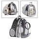 thumbnail image 4 of Mochila expandible para gatos, bolsa para animales espaciales, mochila para mascotas, diseñada para viajes. Domo de extensión frontal, 4 of 8