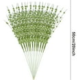 thumbnail image 2 of 10Pcs Artificial Glitter Berry Stem Decorations Bead Sticks Pick Halloween Christmas Ornaments Glittery Twigs for Christmas Tree Xmas Wreath Vase Filler Home Decor (Green), 2 of 7