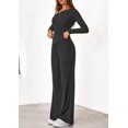 thumbnail image 3 of Conjunto Coordinado PRETTYGARDEN de Punto con Hombros Descubiertos XXL Gris Oscuro, 3 of 8