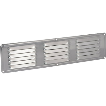 

Air Vent Inc. Air Vent Aluminum Under Eave Vent 16 X 4 Mill (Pack of 24)