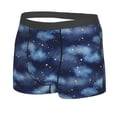 thumbnail image 2 of Wukai Starry Sky Print Men’s Underwear Breathable Boxer Briefs,&nbsp;Moisture Wicking & Breathable-X-Large, 2 of 7
