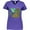 Purple, variant on Inktastic Save the Rainforest with Basilisk Lizard on a Tree Women's V-Neck T-Shirt