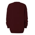 thumbnail image 5 of Crew Neck Sweatshirts Women Vintage,Oversized Sweatshirts for Women Crewneck, Women's Autumn Winter Long Sleeve Pullover Tops Solid Color T-shirts Shirts,Long Sleeve Workout Tops For Women Loose Fit, 5 of 7