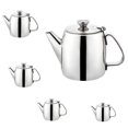 thumbnail image 2 of Stainless Steel Cold Water Juice Coffee Pot Teapot with Lid Jug Kettle Pitcher 500ml, 2 of 9